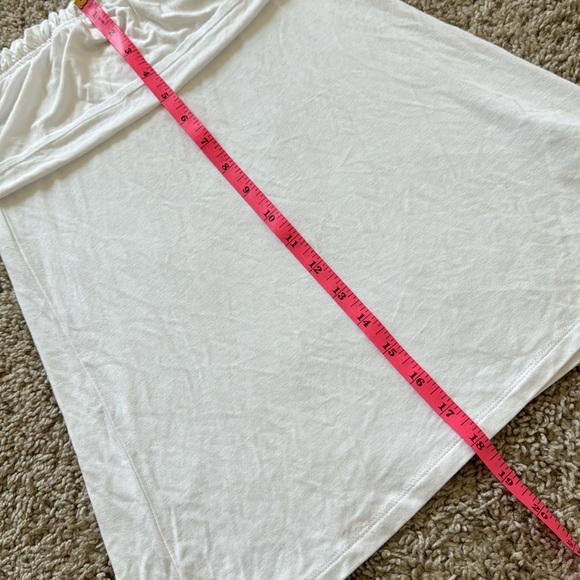 NWT ABERCROMBIE & FITCH OTS SHIRT Sleeveless White Blouse Size Extra Small - Picture 5 of 8